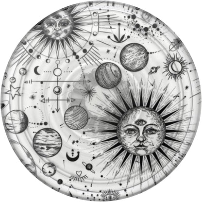 PopSockets Plant-Based Phone Grip with Expanding Kickstand, Adhesive Grip, Eco-Friendly - Cosmic Sun