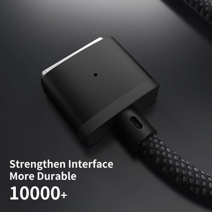 USB-C to Magnetic 3 Cable 140W, Safe Charging Cable Compatible with MacBook Pro 2021 M1 Pro & Max 14" 16", MacBook Air 2022 M2, Pro 2023 M2 Pro & Max 14" 16" - 6.6ft, Black
