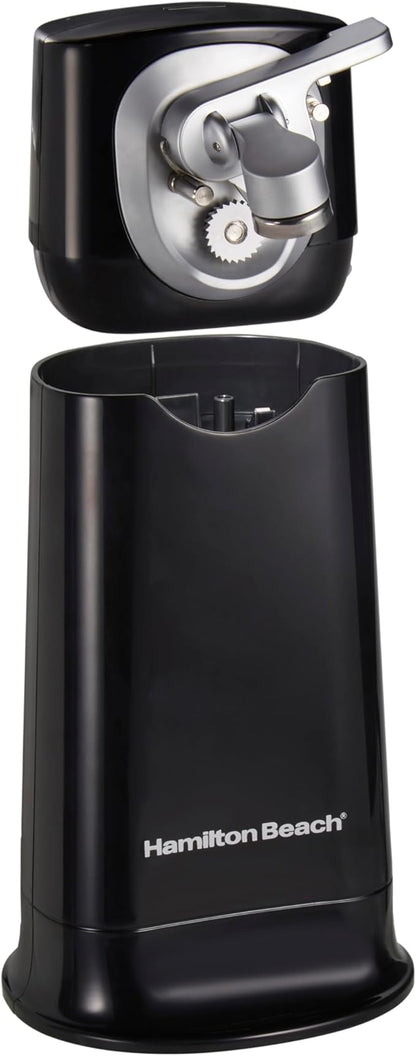 Hamilton Beach 76611 FlexCut 2-in-1 Cordless & Rechargeable Electric, Easily Standard Automatic Can Opener, Easy-Clean, With Removable Walking Cut Head