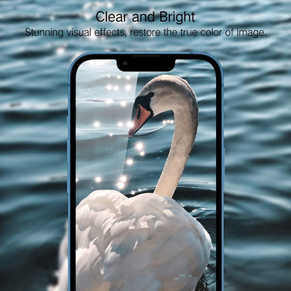 PERFECTSIGHT Anti Blue Light Screen Protector Compatible with iPhone 13 Pro Max 6.7 inch, Eye Care HD Clear Tempered Glass - Anti Eye Fatigue & Eye Dry Easy Installation