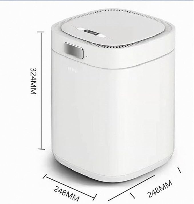 Kitchen Organics Waste Compost Bin Garbage Recycling Food Waste Disposer 2.5L Electric Composter for Kitchen,Helps Turn Food Waste Into Pre-Compost,