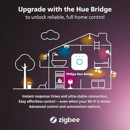 Philips Hue 65-Foot Festavia String Lights, 250 Mini Color Changing Smart LEDs - Weatherproof, Control with Hue App, Indoor/Outdoor Lighting Works with Alexa, Google Assistant and Apple HomeKit