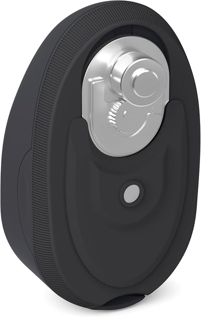 bella Automatic Can Opener, Hands Free, Battery Operated, Cordless, Stainless steel blade to open any Size Can with Magnet to Safely Remove Lid, Seamless Opening Decreases Sharp Edges, Slate