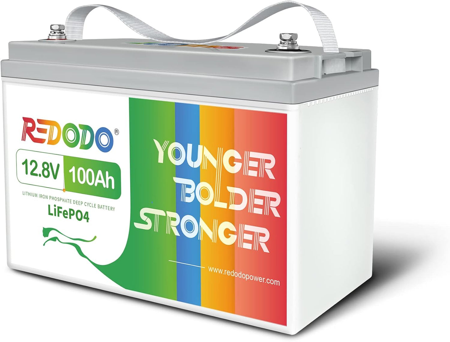 Redodo 12V 100Ah LiFePO4 Battery, 12 Volt lithium batteries with 100A BMS, Group 31 Deep Cycle Battery Replacement of Agms, 4000+ Cycles, Great for RV, Trolling Motor, Marine, Solar Systems