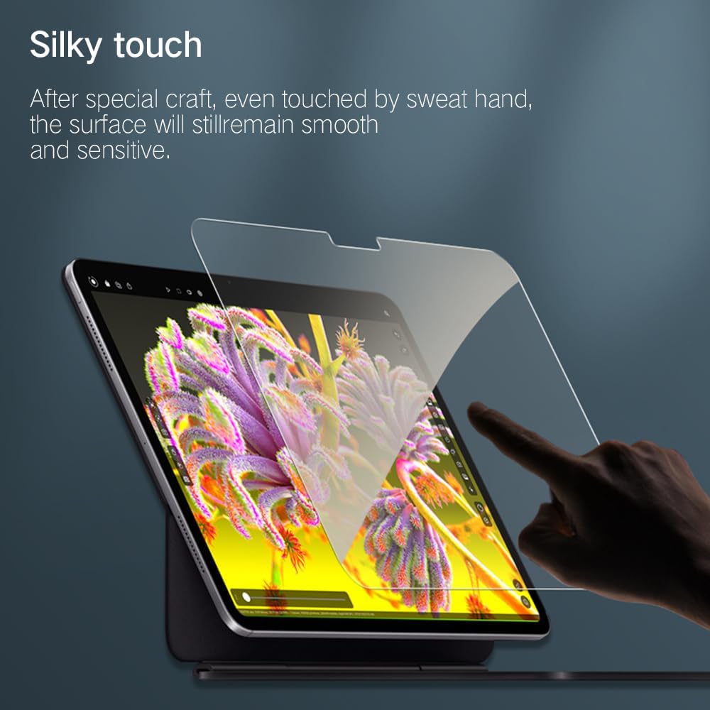 PERFECTSIGHT Anti Blue Light Screen Protector Compatible with iPad Pro 13 Inch 2024 6th Gen, [Medical-Grade HD Clear Eye Protection] Blue Light Blocking Filter 6 Radiations Tempered Glass