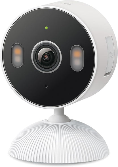 Tapo 2K Indoor/Outdoor Wired Security Camera - Works as a Baby Monitor & Pet Camera, Person/Motion/Baby Cry Detection, 2-Way Audio, Siren, Subscription-Free Local Storage or Optional Cloud, C113