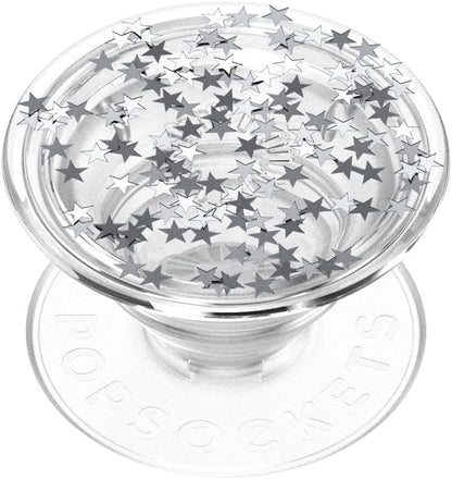 PopSockets Phone Grip with Expanding Kickstand, Adhesive Grip, Glitter PopGrip - Star Fire