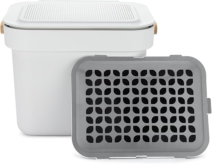 Post Modern - Compost Bin - White
