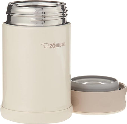 Zojirushi Stainless Steel Food Jar, Medium, Cream