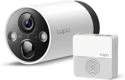 Tapo TP-Link Outdoor Wireless Security Camera, 2K QHD, Color Night Vision, Starlight Sensor, Motion/Person/Vehicle Detection, 180 Day Battery, Works w/Alexa & Google Home, 1-Camera, C420S1
