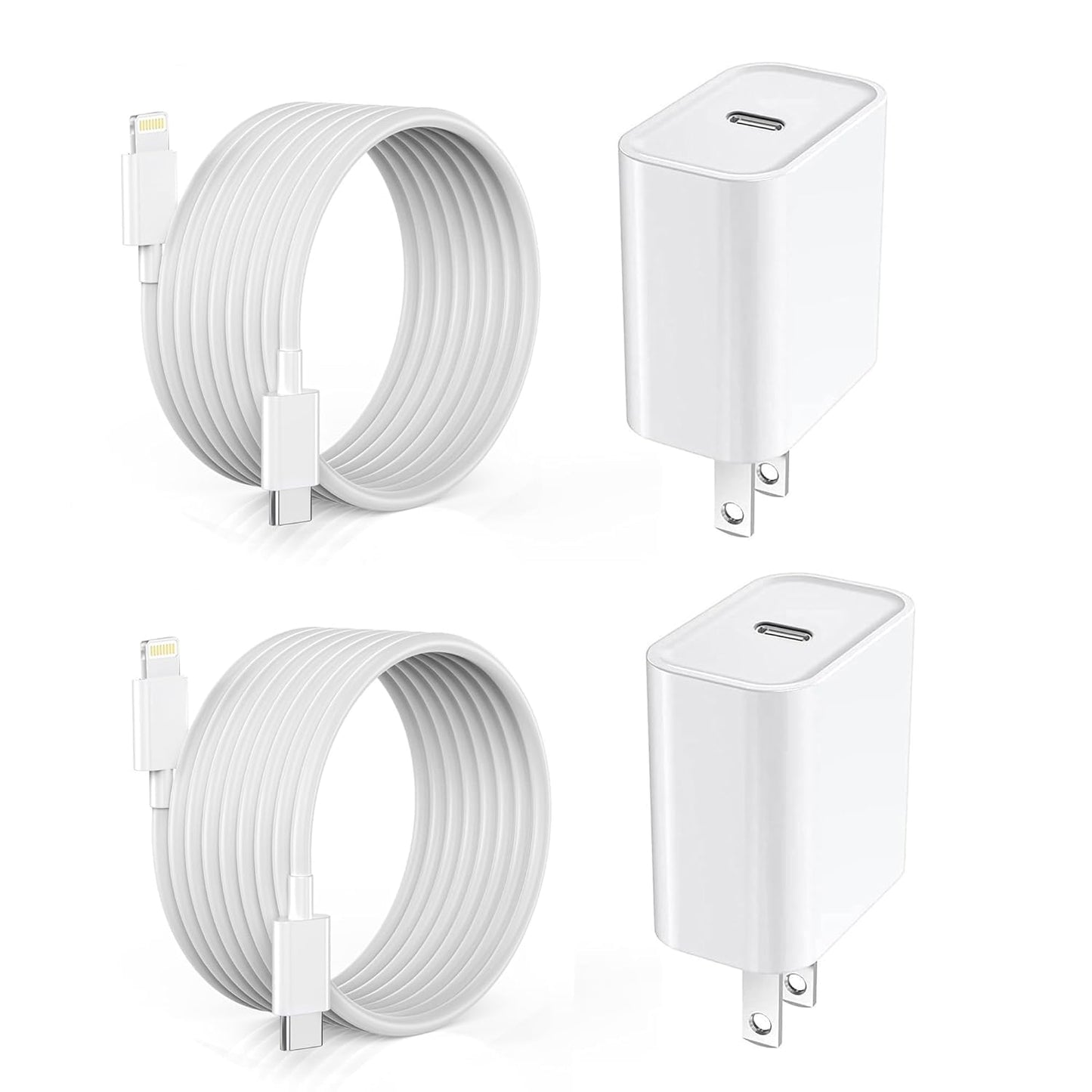 [Apple MFi Certified]6FT iPhone Fast Charger Cord,2Pack USBC i Phone Charge 20W PD USB C Fast Wall Charger Block Lightning Fast Charging Cable for iPhone 14/Pro/Pro Max/Plus/13/12/11/XS/XR/SE2022/iPad