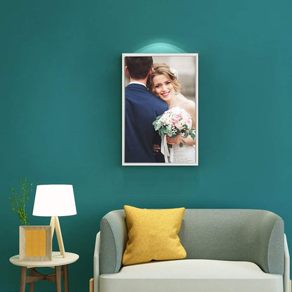 wall26 Framed Custom Canvas Wall Art for Living Room, Bedroom Canvas Prints for Home Decoration Ready to Hang - 16"x24", White Frame