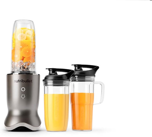 nutribullet Ultra Personal Blender NB50500SS, 32 oz, Stainless Steel (Renewed)