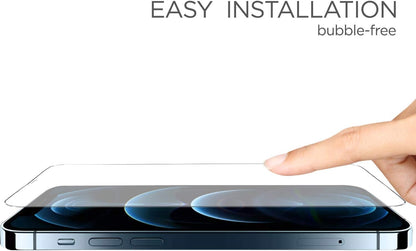 iPhone 12 Pro Max Tempered Glass Screen Protector [3 Pack]