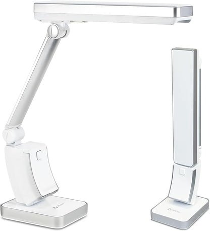 OttLite 13W Slimline Desk Lamp - Home, Office, Bedroom, or Reading (White)