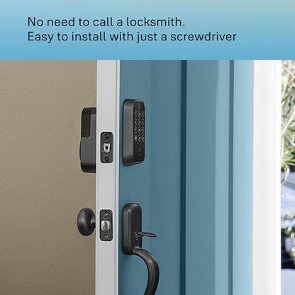Yale Assure Lock 2 – Satin Nickel Smart Lock for Front Door with Keypad and Adjustable Entry Codes (No Wi-Fi) and Deadbolt – Secure Keyless Entry Door Lock, YRD420-BLE-619
