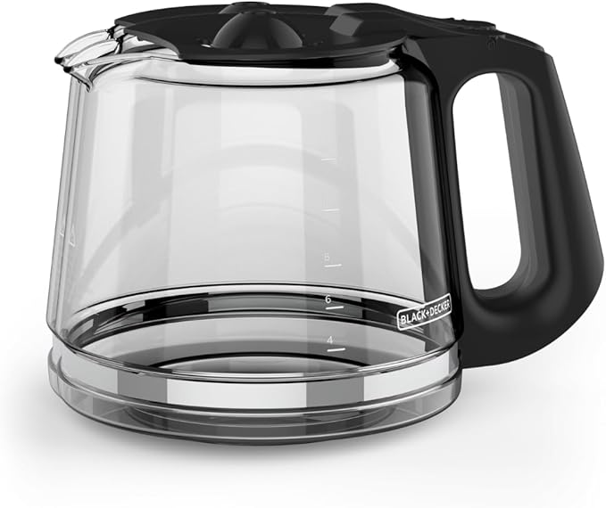 BLACK+DECKER CAFÉCRAFT 12-Cup Coffee Maker, One-Switch Drip Coffeemaker with Vortex Showerhead Technology, Sneak-A-Cup, Keep Warm Function, Stainless Steel