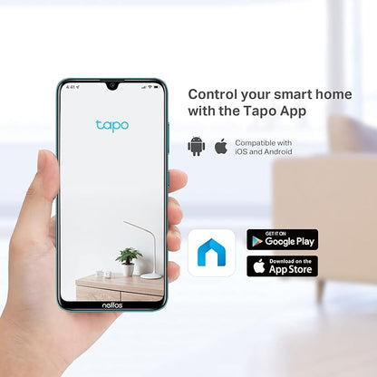 Tapo 2K Indoor Security Camera for Baby Monitor, Dog Camera w/Motion Detection, 2-Way Audio Siren, Night Vision, Cloud & SD Card Storage(Up to 512GB), Works w/Alexa & Google Assistant C110
