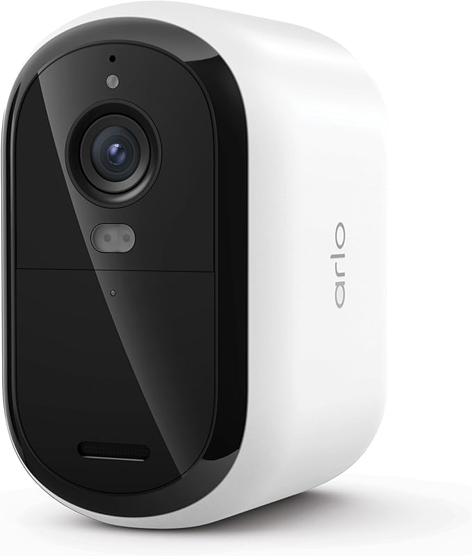 Arlo Essential XL Security Camera 2K (3rd Gen, 2025 Release) - Wireless Outdoor Camera, 4X Longer Battery, Person Recognition, Package Detection, Animated Preview, 1-Mo. Trial of Secure Plan, 1 Cam