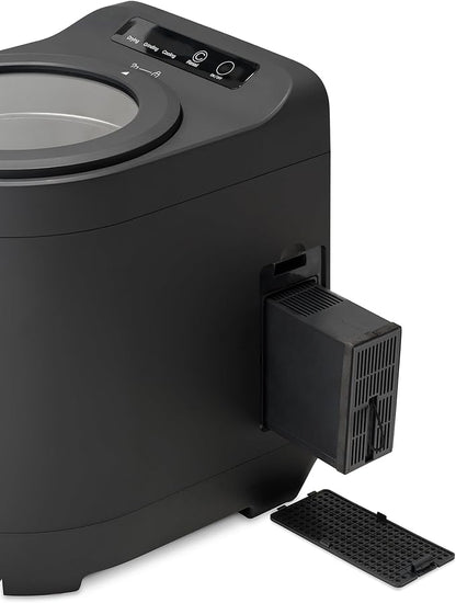 Luma® by Newair Electric Composter for Kitchen | 2.5L Odorless Kitchen Composter | Dishwasher Safe Indoor Compost Machine | 90% Volume Reduction in 3-6 Hours
