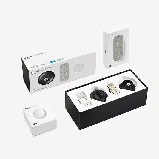 Lock (WiFi) + Keypad – Previous Model (Matte Black)