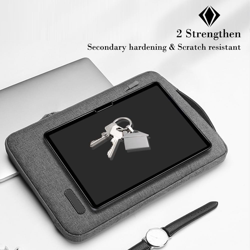 PERFECTSIGHT Anti Blue Light Screen Protector Compatible with iPad Pro 11 Inch 2024 M4, Eye Protection Blue Light Filter, HD Easy Installation Anti Fingerprint Tempered Glass, 1 Pack