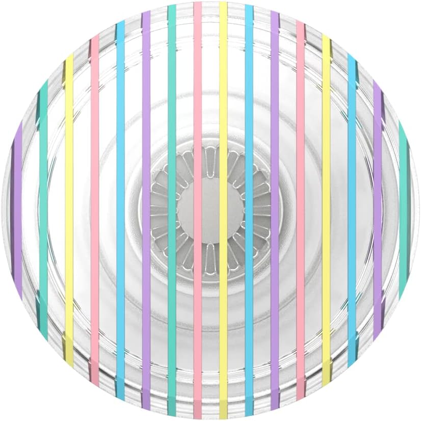 PopSockets Translucent Phone Grip with Expanding Kickstand, PopSockets for Phone, Adhesive Grip, Translucent PopGrip - Translucent Colorblock