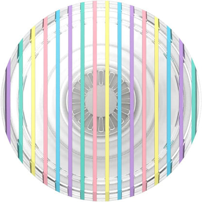 PopSockets Translucent Phone Grip with Expanding Kickstand, PopSockets for Phone, Adhesive Grip, Translucent PopGrip - Translucent Colorblock
