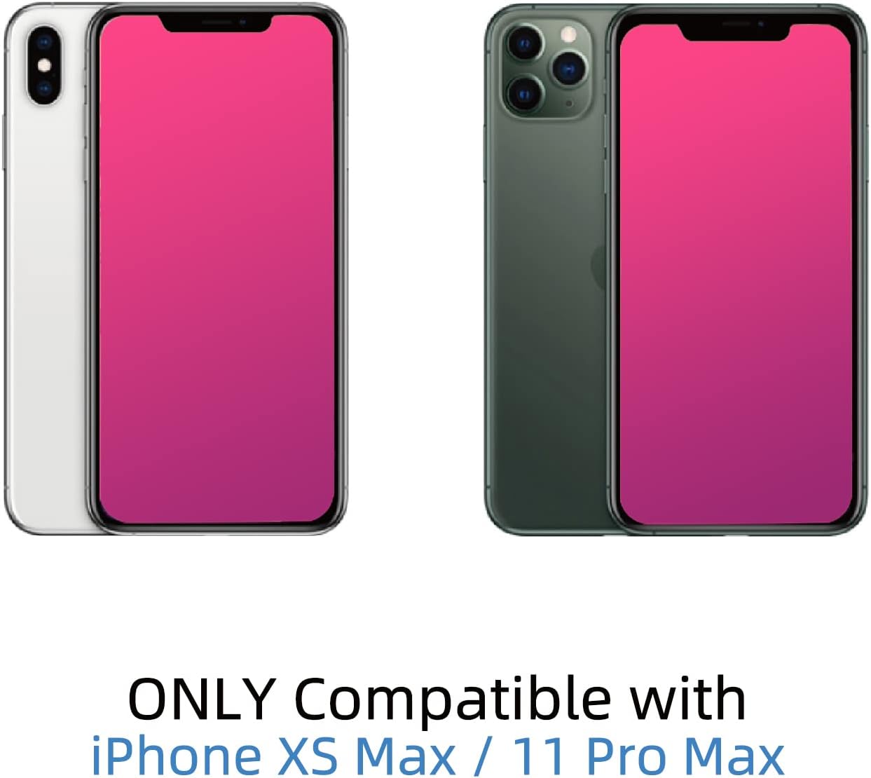 EGKimBa Privacy Screen Protector compatible with iPhone 11 Pro Max/iPhone XS Max, 6.5 inch Gradient Colorful Electroplated Anti-Spy Anti-Blue Light Easy Installation Tempered Glass