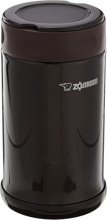 Zojirushi Stainless Steel Food Jar, 25-Ounce, Dark Brown