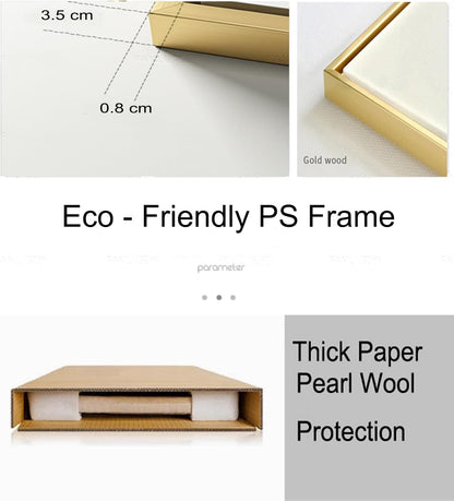 Large Gold Abstract Oil Painting on Canvas for Entrance-Hall, Hand Painted White and Black Wall Art for Living Room,Modern Framed Wall Picture for Bedroom Kitchen Home Decoration 28x56inch