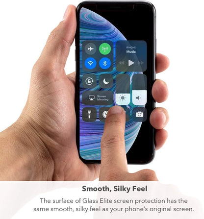 ZAGG InvisibleShield Glass Elite Screen Protector - Made for Apple iPhone 11 - Case Friendly Screen - Impact & Scratch Protection (200103913)