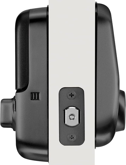 Yale Assure Lock with Z-Wave, Black Suede Smart Touchscreen Deadbolt Works with Ring Alarm, Samsung SmartThings, Wink (Hub Required, Sold Separately), YRD226-ZW2-BSP