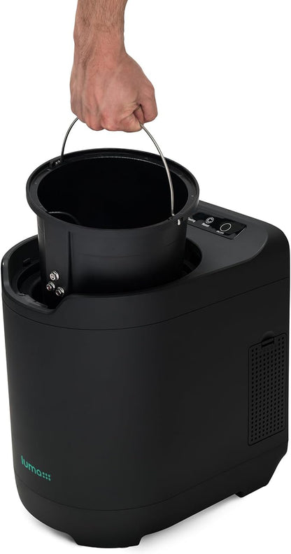 Luma® by Newair Electric Composter for Kitchen | 2.5L Odorless Kitchen Composter | Dishwasher Safe Indoor Compost Machine | 90% Volume Reduction in 3-6 Hours