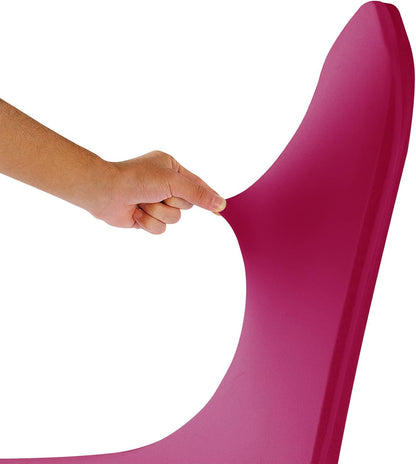 Chair Cover, 12PCS, Fuchsia, Spandex, Living Room, Removable, Protector, Stretch, Party, Banquet, Wedding Event, Hotel