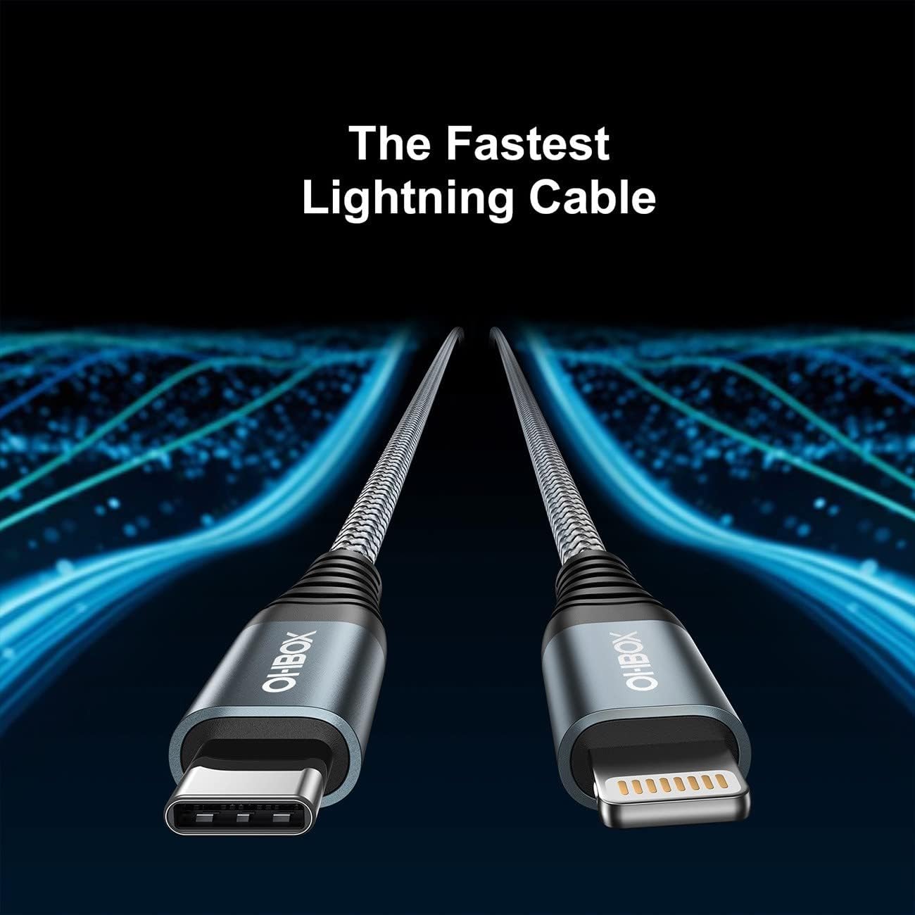 ohbox USB-C to Lightning Cable 3FT 3Pack iPhone Charger Fast Charging Braided Type C Charging Cord Compatible with iPhone 14 13 13 Pro Max 12 12 Pro Max 11 XS XR X 8 iPad