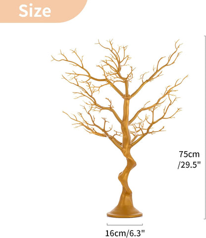 Nuptio Tree Branch Centerpieces for Weddings 30"/76cm Tall Manzanita Trees Centerpiece Tree Branches for Birthday Party Event Tabletop Decorations (1 Pc)