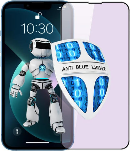 PERFECTSIGHT Anti Blue Light Screen Protector Designed for iPhone 13 Mini 2021 5.4 inch, HD Clear Blue Light Blocking Tempered Glass - Eye Protection, Anti Eye Fatigue, Easy Installation