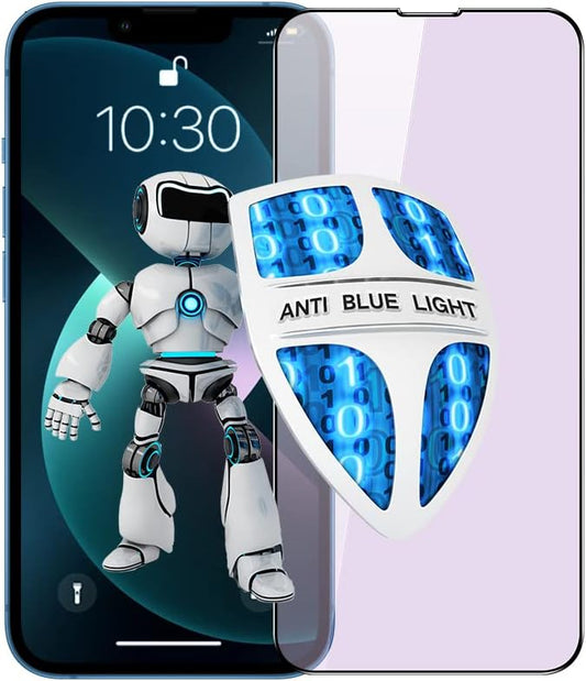 PERFECTSIGHT Anti Blue Light Screen Protector Designed for iPhone 13 Mini 2021 5.4 inch, HD Clear Blue Light Blocking Tempered Glass - Eye Protection, Anti Eye Fatigue, Easy Installation