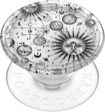 PopSockets Plant-Based Phone Grip with Expanding Kickstand, Adhesive Grip, Eco-Friendly - Cosmic Sun