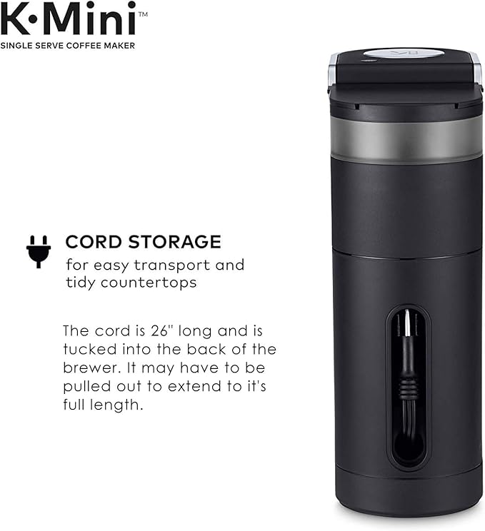 Keurig K-Mini Coffee Maker, Single Serve K-Cup Pod Coffee Brewer, Black with McCafe Classic Collection Variety Pack K-Cup Coffee Pods, 40 Count