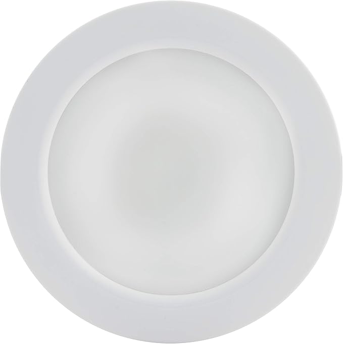 Satco S11261 Starfish 4 Inch Edge-Lit WiFi Smart LED Recessed Downlight, Works with Siri, Alexa, Google Assistant, SmartThings, Tunable White, 650 Lumens