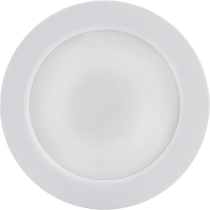 Satco S11261 Starfish 4 Inch Edge-Lit WiFi Smart LED Recessed Downlight, Works with Siri, Alexa, Google Assistant, SmartThings, Tunable White, 650 Lumens