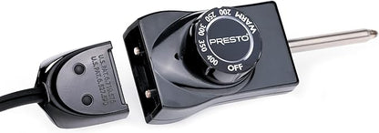 Presto 06006 Kitchen Kettle Multi-Cooker, Steamer, Deep Fryer, Black