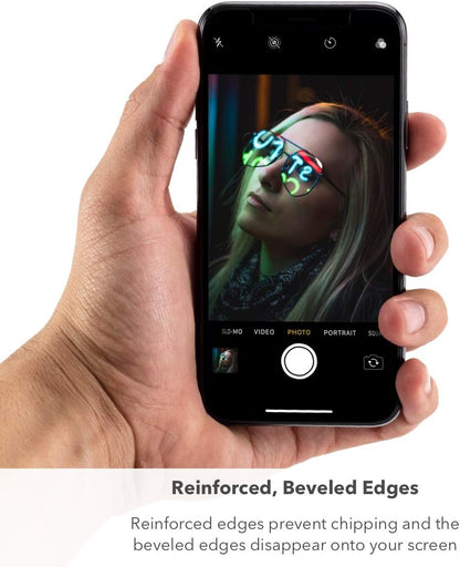 ZAGG InvisibleShield Glass Elite Screen Protector - Made for Apple iPhone 11 - Case Friendly Screen - Impact & Scratch Protection (200103913)