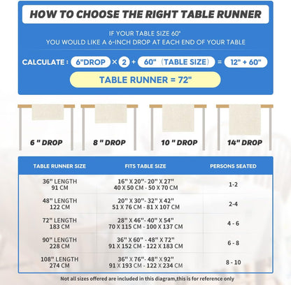 Artoid Mode Polka Dot Ghost Pumpkin Cat Boo Halloween Table Runner, Bat Seasonal Fall Kitchen Dining Table Decoration for Home Party Decor 13x120 Inch