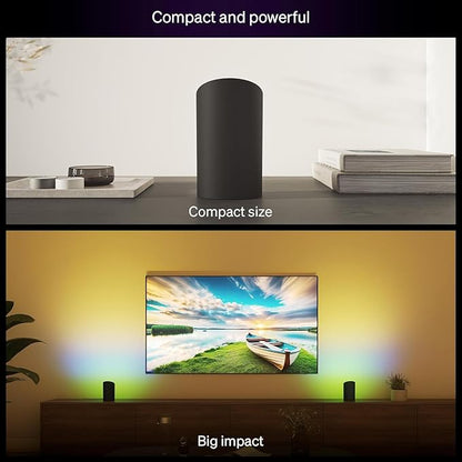 Philips Hue Play Smart Wall Washer Black, White & Color Light with ColorCast Technology, Bluetooth Compatible, Voice Control with Alexa, Apple Home & Google Assistant
