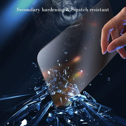 PERFECTSIGHT Sapphire Anti Blue Light Screen Protector Designed for iPhone 14 Pro Max - Eye Protection Diamond Hard Tempered Glass - HD Clear Military Grade Shatterproof Easy Installation (6.7 inch)