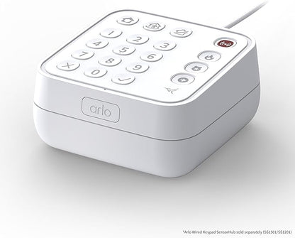 Arlo Cellular & Battery Backup Box – Certified Accessory – Only Works with Arlo Home Security System (SS1501 and SS1201), White – LBB1001