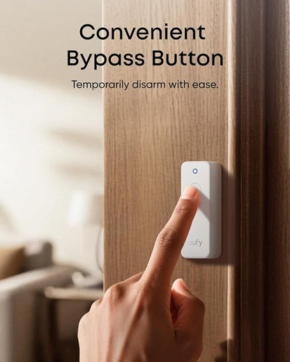 eufy Entry Sensor E20, Dual-Side Detection, Convenient Bypass Button, Extended Battery Life, Long Communication Range, Requires HomeBase 2, 3, Mini, or Pro